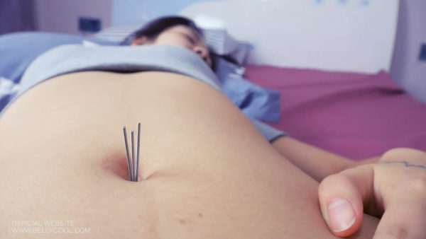 Needle belly button-Sasa