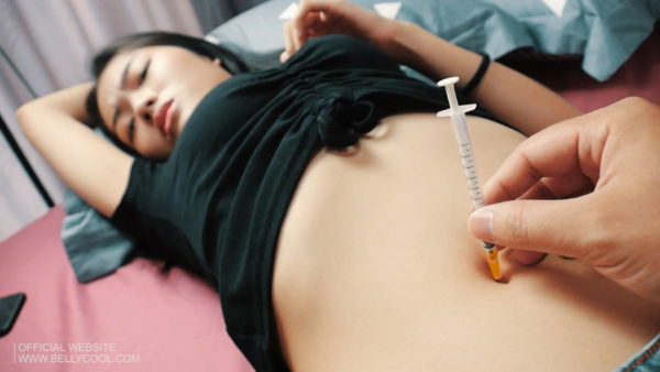 Needle belly button-Lulu