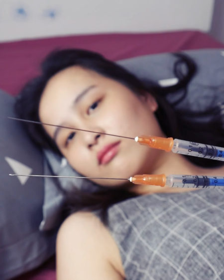 Navel needle-Moon 3