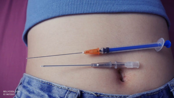 Crazy navel needle 5-Moon